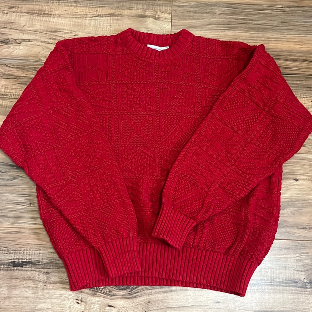 Vintage Lord Jeff Knit Sweater Sz M